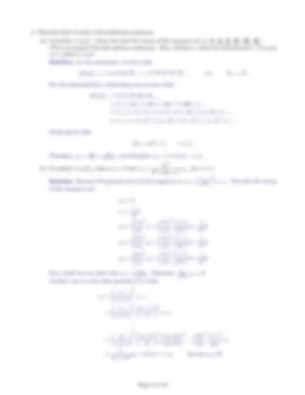 Calculus II Practice Final Exam with Solutions | Exams Mathematics ...