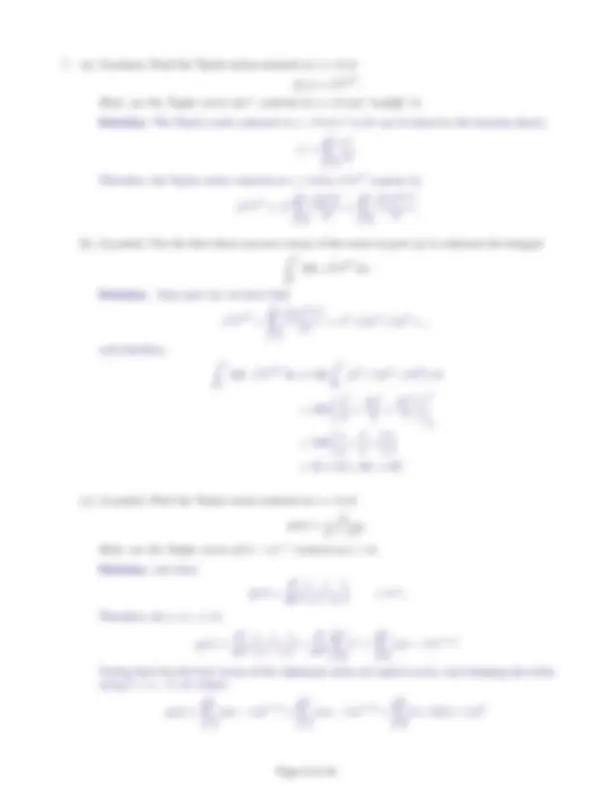 Calculus II Practice Final Exam with Solutions | Exams Mathematics ...