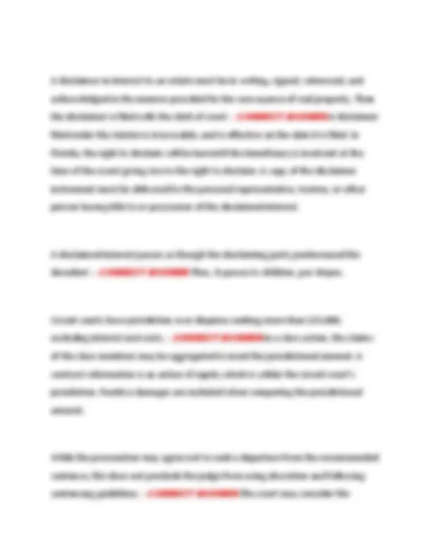 Florida Bar Exam Questions and Answers 2025/2026 | Exams Nursing | Docsity