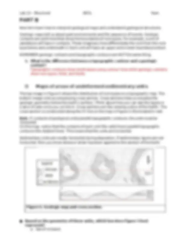 GEOL 1121L Lab 10 Structural Geology Assignment | Georgia State | 2026 ...