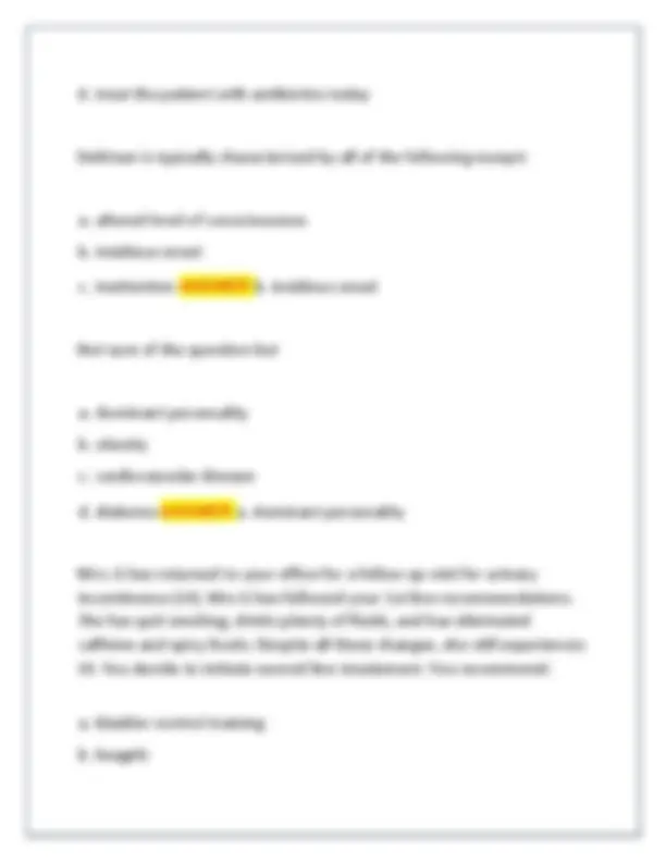 NR 601 FINAL EXAM QUESTIONS AND VERIFIED ANSWERS GRADED A+ 2025\2026 ...