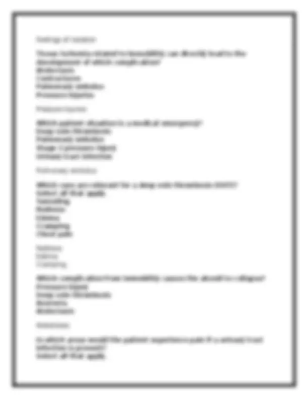 NSG 300 Exam 1 (GCU) Foundations of Nursing – Practice Q&A + Rationales ...