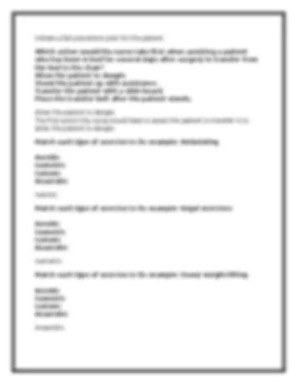 NSG 300 Exam 1 (GCU) Foundations of Nursing – Practice Q&A + Rationales ...