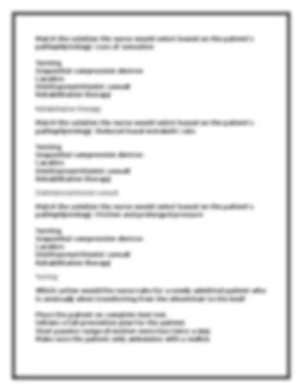 NSG 300 Exam 1 (GCU) Foundations of Nursing – Practice Q&A + Rationales ...