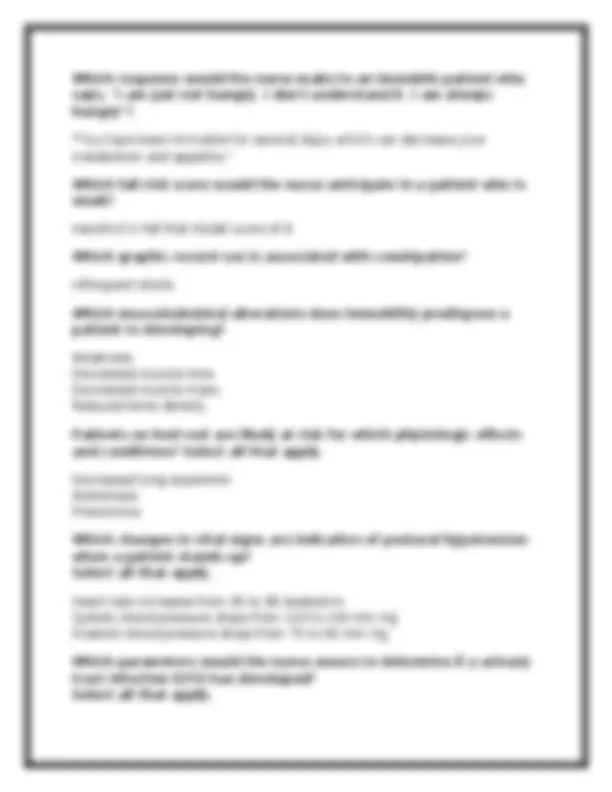 NSG 300 Exam 1 (GCU) Foundations of Nursing – Practice Q&A + Rationales ...