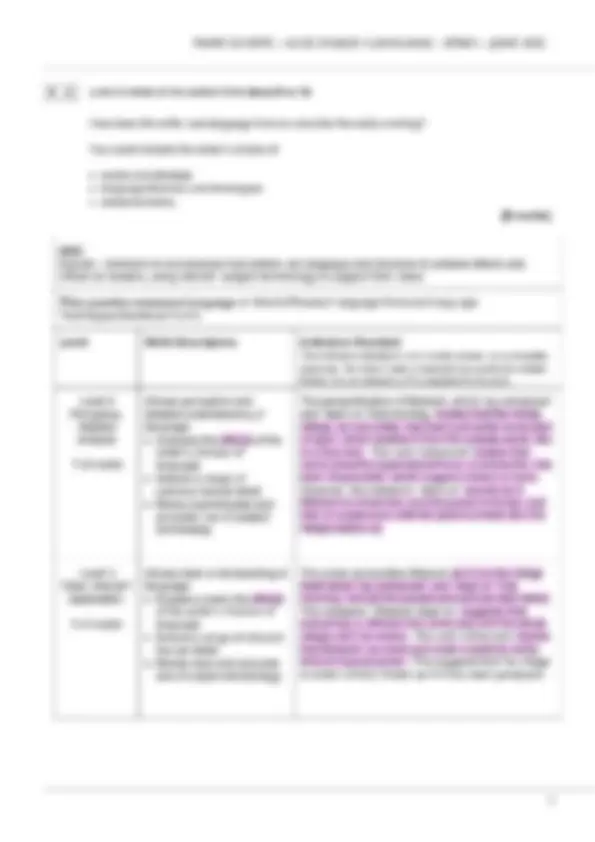 AQA GCSE ENGLISH LANGUAGE Paper 1 Explorations in creative reading and ...
