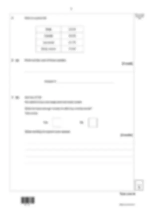 AQA GCSE MATHEMATICS Foundation Tier Paper 2 Calculator 2025 Combined ...