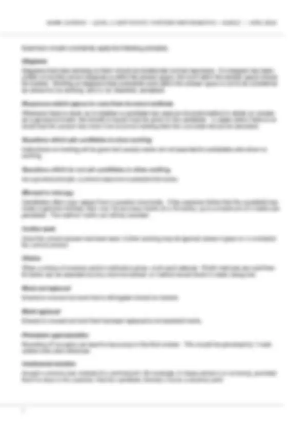 AQA LEVEL 2 Certificate FURTHER MATHEMATICS Paper 1 Non- Calculator ...