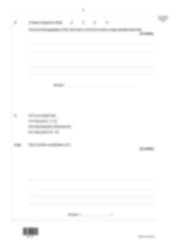 AQA LEVEL 2 Certificate FURTHER MATHEMATICS Paper 1 Non- Calculator ...