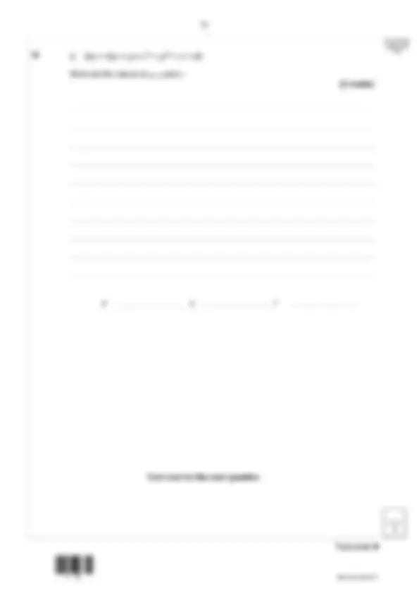 AQA LEVEL 2 Certificate FURTHER MATHEMATICS Paper 1 Non- Calculator ...