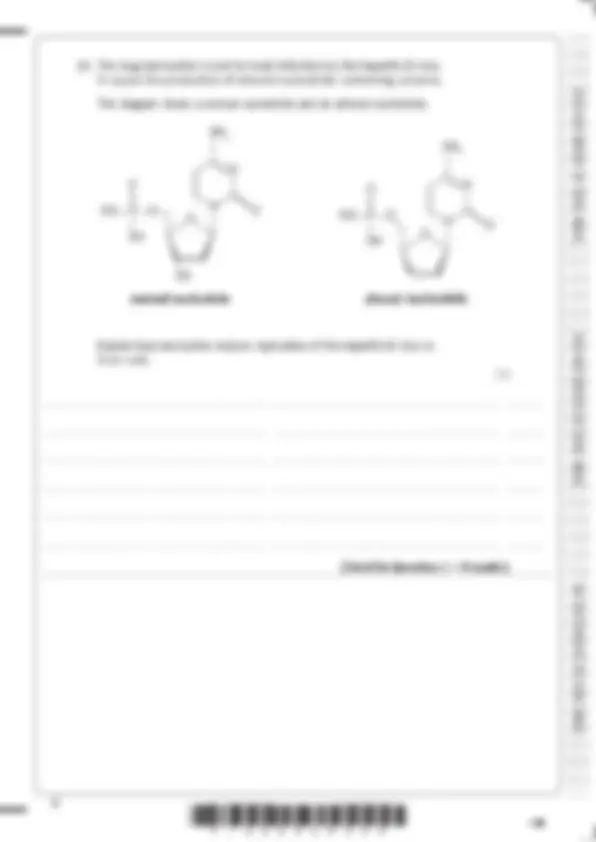EDEXCEL A LEVEL BIOLOGY B (9BI0/02) QUESTION PAPER 2 AND MARK SCHEME ...