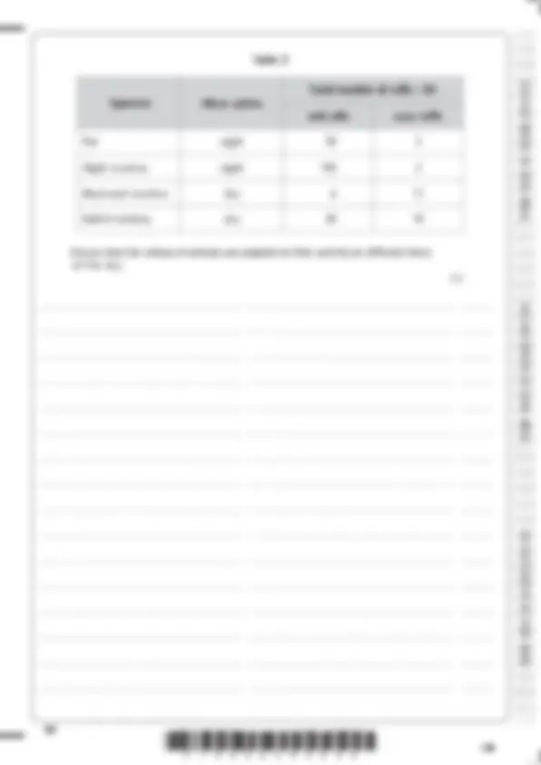 EDEXCEL A LEVEL BIOLOGY B (9BI0/02) QUESTION PAPER 2 AND MARK SCHEME ...