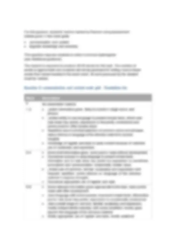 Pearson Edexcel Level 1/Level 2 GCSE (9–1) Russian PAPER 4: Writing in ...