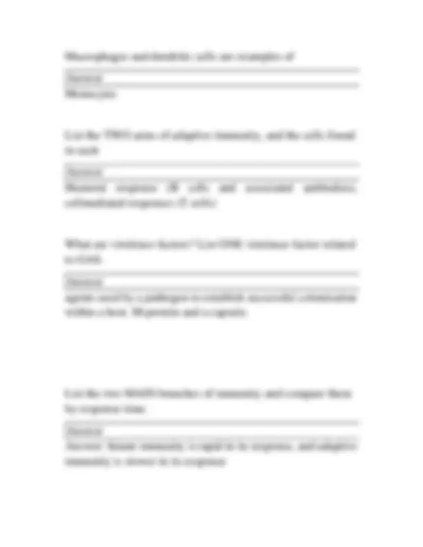 BIOD 101 MODULE 6 EXAM QUESTIONS WITH CORRECT VERIFIED ANSWERS | 100% ...