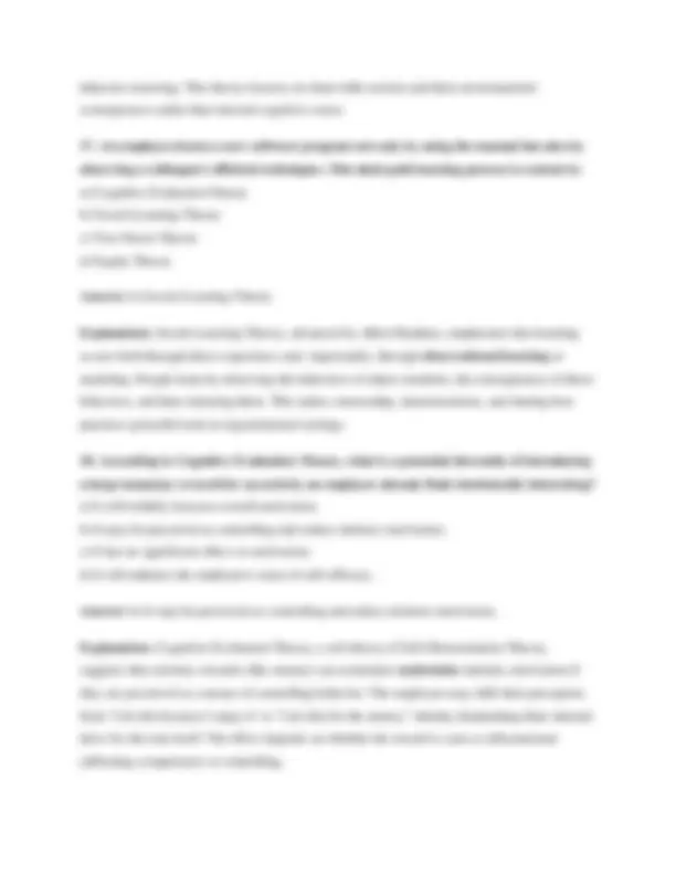 WGU C715 Study Guide 2025/2026: Organizational Behavior Questions ...