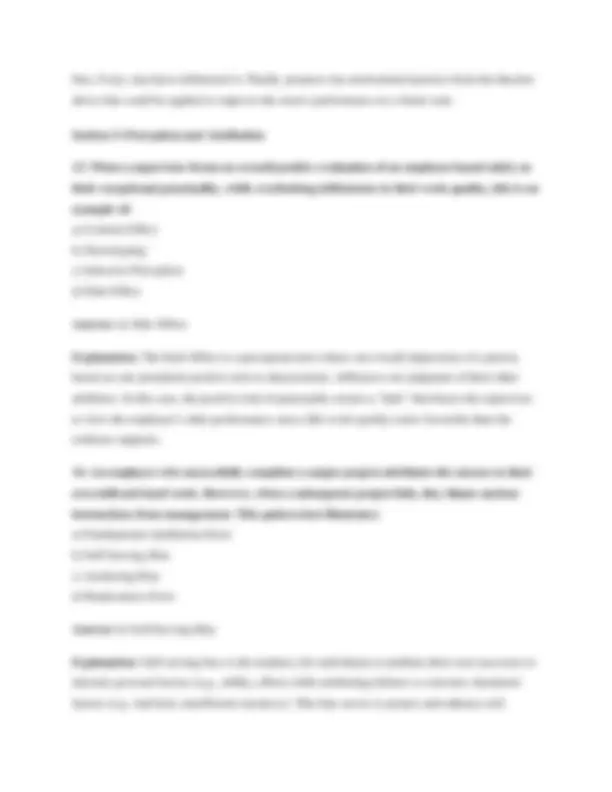WGU C715 Study Guide 2025/2026: Organizational Behavior Questions ...