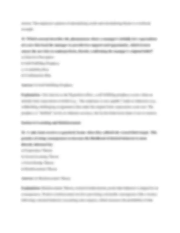 WGU C715 Study Guide 2025/2026: Organizational Behavior Questions ...