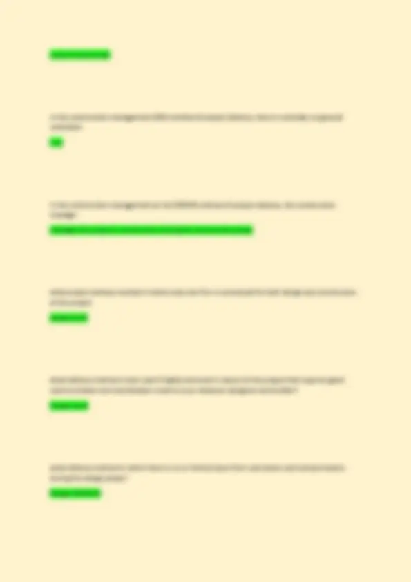 Construction Management Final Exam Study Guide: Questions and Answers ...