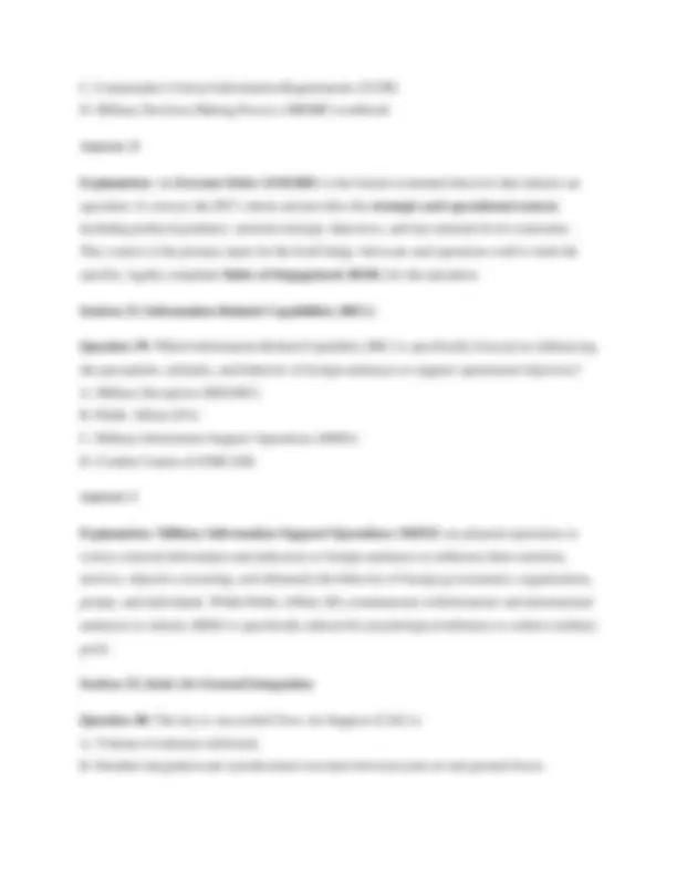 Jfc 100 Module JFC 100 Module 7 Final Exam 2027: Joint Fires & Targeting Practice ...