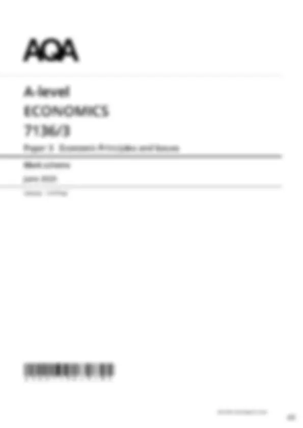 Actual 2025 AQA A-level ECONOMICS 7136/3 Paper 3 Merged Question Paper ...