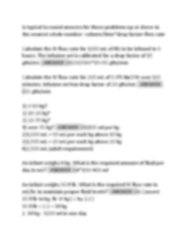 Dosage Calculation Practice Problems with Solutions for Medical ...