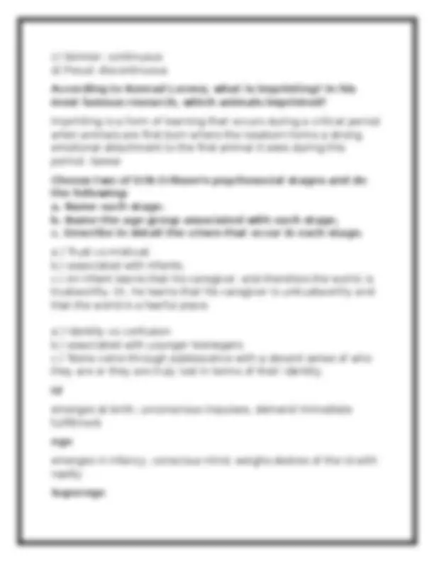 PSYC 140 Portage (2026) Module 1 Exam & Review + Verified Answers (PDF ...