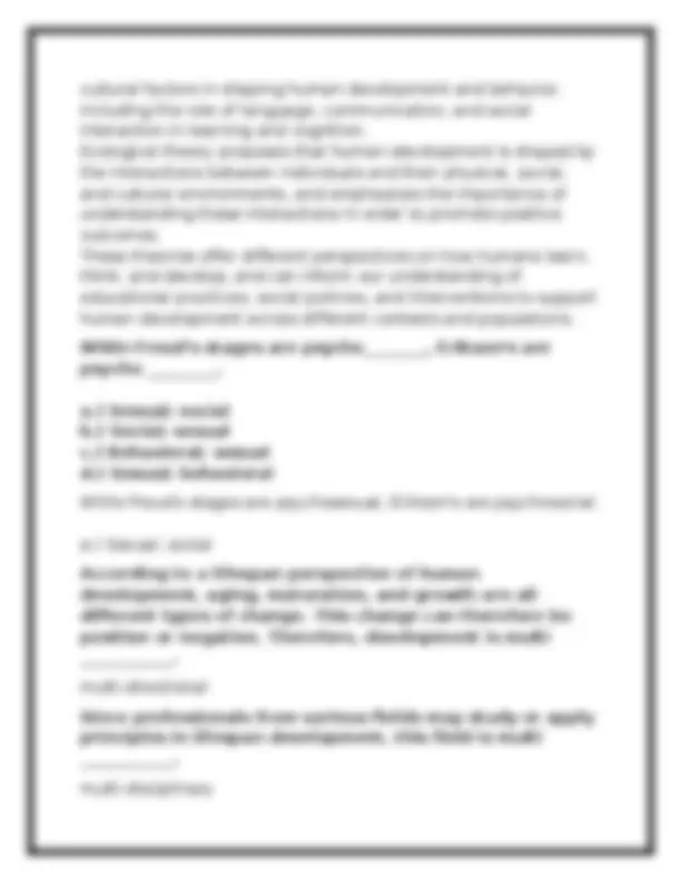 PSYC 140 Portage (2026) Module 1 Exam & Review + Verified Answers (PDF ...
