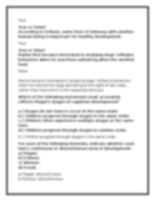 PSYC 140 Portage (2026) Module 1 Exam & Review + Verified Answers (PDF ...
