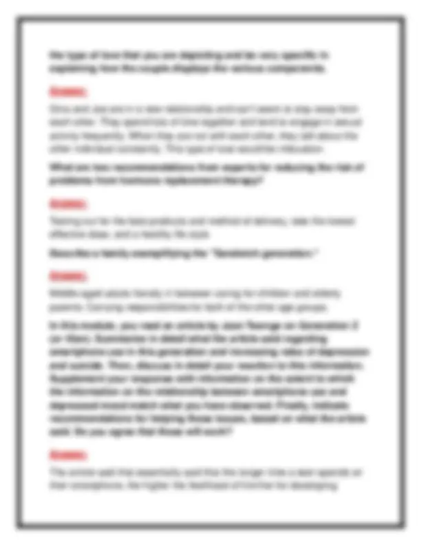 PSYC 140 Module 7 Exam Review Q&A (Portage) – Verified Answers 2026 ...