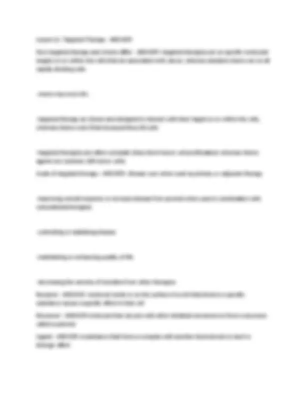 ONS/ONCC CHEMOTHERAPY IMMUNOTHERAPY CERTIFICATE STUDY GUIDE 2026 ...