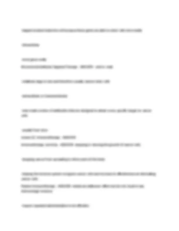 ONS/ONCC CHEMOTHERAPY IMMUNOTHERAPY CERTIFICATE STUDY GUIDE 2026 ...