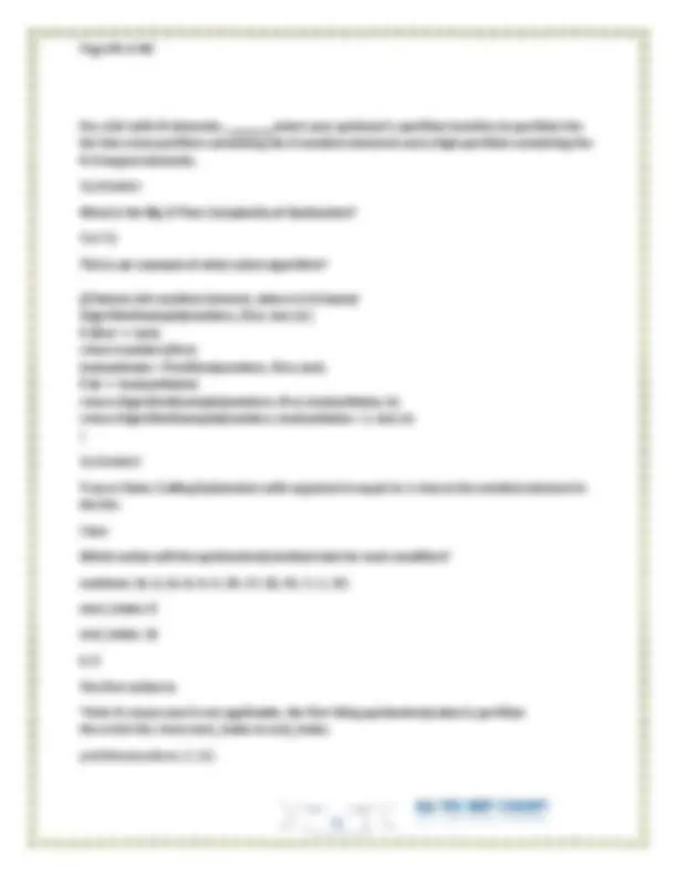 WGU C949 Data Structures and Algorithms Objective Assessment Exam ...