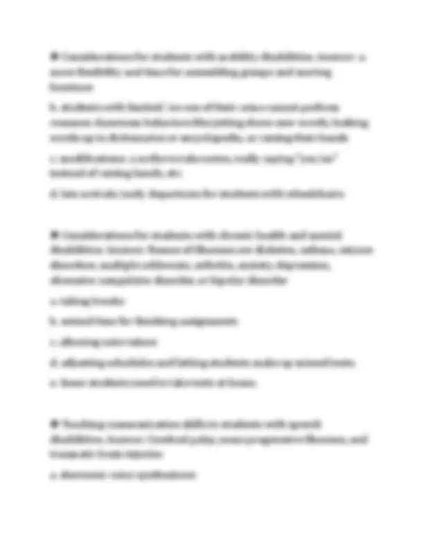 DEAF AND HARD OF HEARING EXAM EXAM SCRIPT 2026 QUESTIONS WITH ANSWERS ...
