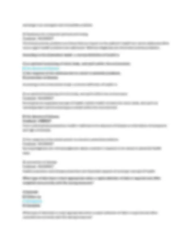 NURS 340 HEALTH ASSESSMENT EXAM 1 2025/2026 QUESTIONS WITH VERIFIED ...