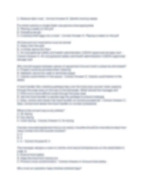 Texas Food Safety Managers Test Exam With 100% Correct Answers 2026 ...