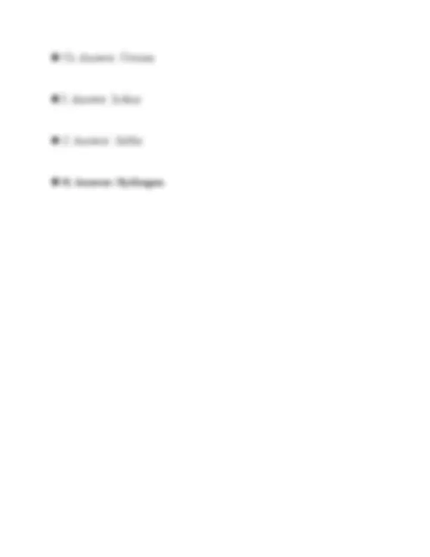 CHEM 1110 FINAL PAPER 2026 EXAM Q&A STUDY GUIDE COMPLETE SOLUTIONS ...