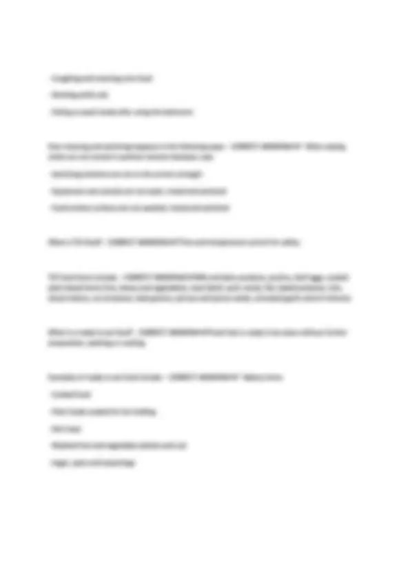 ServSafe Manager Food Safety Course PDF – 2025 Updated Questions ...