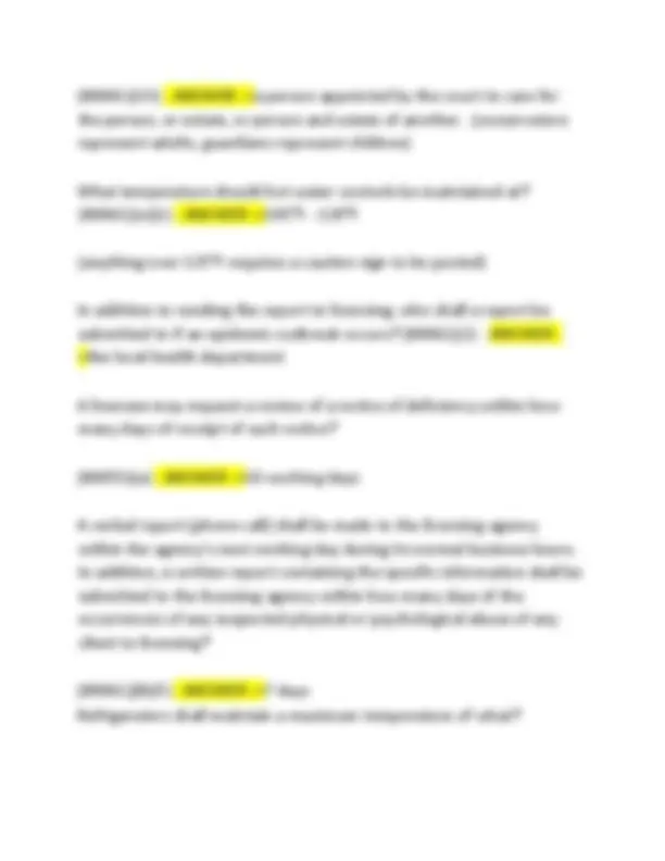 CALIFORNIA ARF ADMINISTRATOR STUDY GUIDE, ARF (ARF TITLE 22, DIV 6 ...