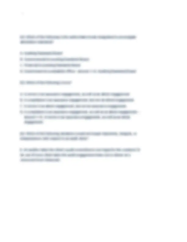 Auditing and Assurance services CPA practice COMPLETE EXAM LATEST ...