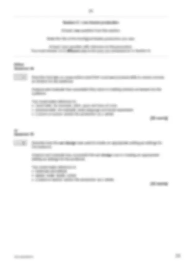 Actual 2025 AQA GCSE DESIGN AND TECHNOLOGY 8552/W Merged Question Paper ...
