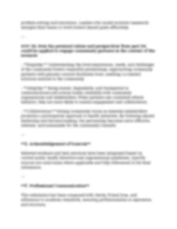 WGU D776 Task 1 Passed (2026) – Healthcare Leadership & Community ...