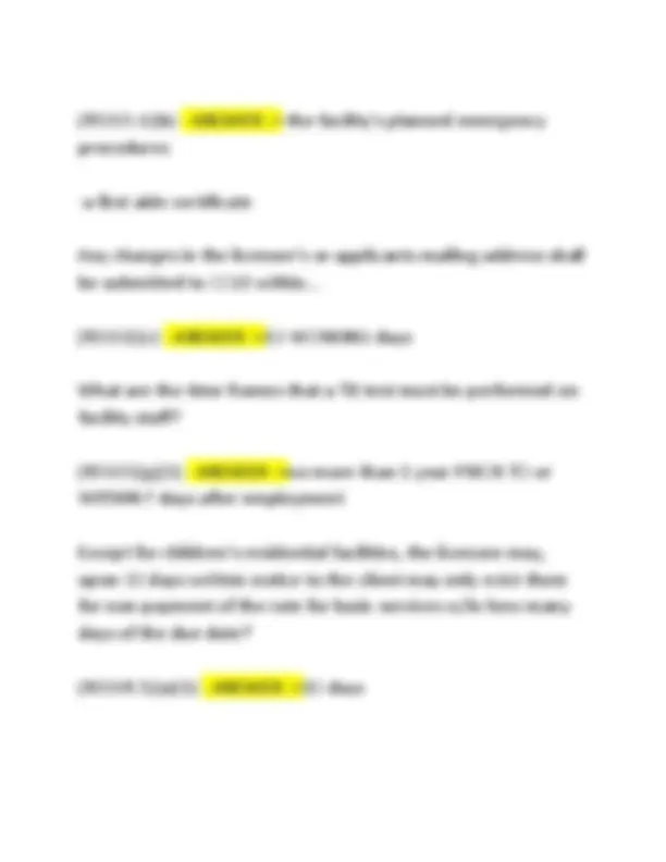 CALIFORNIA ARF ADMINISTRATOR STUDY GUIDE, ARF (ARF TITLE 22, DIV 6 ...