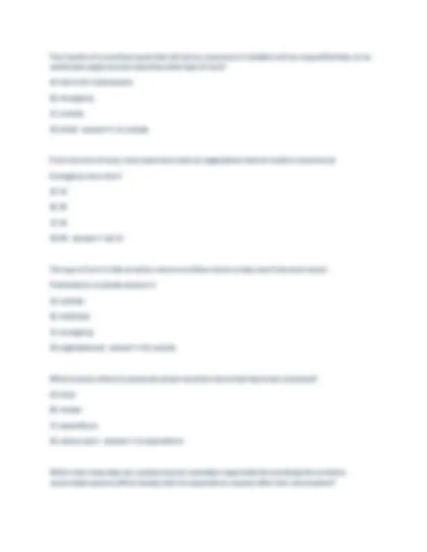 AMMO CDC SET 1 COMPLETE EXAM LATEST VERSION 2026-2027 QUESTIONS AND 100 ...