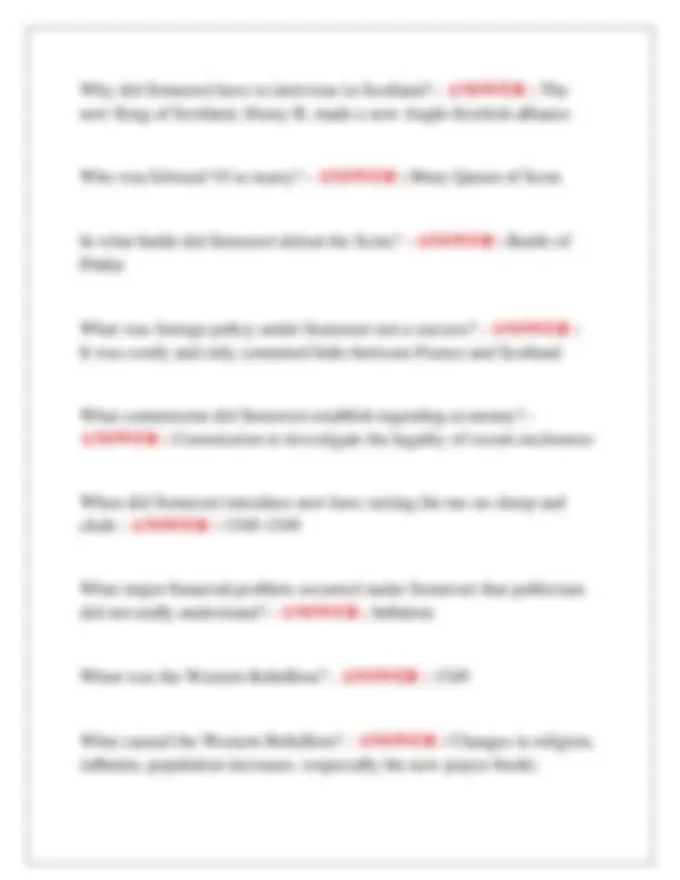 AQA A LEVEL HISTORY TUDORS EXAMPLE ESSAY QUESTIONS LIST REVISION TOOL ...