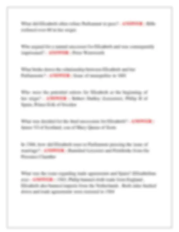AQA A LEVEL HISTORY TUDORS EXAMPLE ESSAY QUESTIONS LIST REVISION TOOL ...