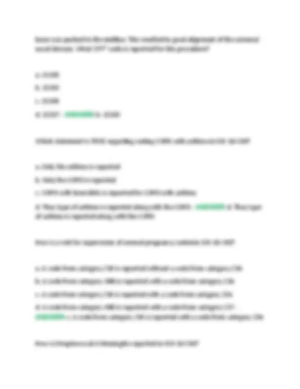 AAPC CPC Final Exam 2025/2026 Questions with Full Answer Key ...