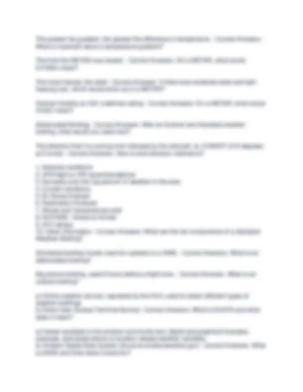 AVIATION WEATHER EXAM 1 QUESTIONS AND ANSWERS | Exams Advanced ...