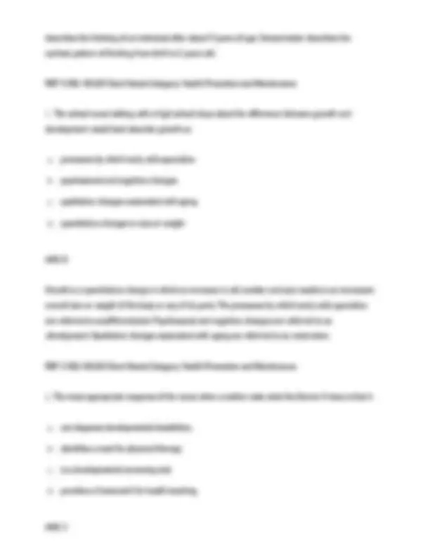 TEST BANK for Advanced Practice Nursing Essentials for Role Development ...