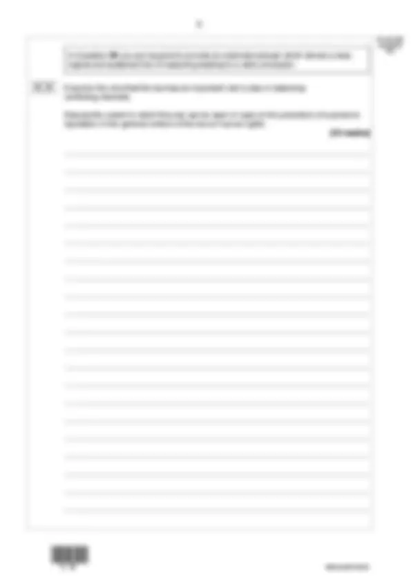 2025 AQA Law A-level Paper 3B Human Rights Verified Exam + MS | Exams ...