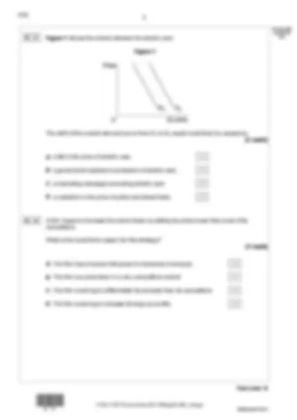 2025 AQA AS Economics Paper 1 Operation of Markets & Market Failure ...